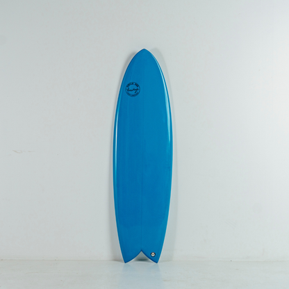 5' 11" Heritage Twin Keel Fish in Gloss Tint Surfboard Circle One Surf