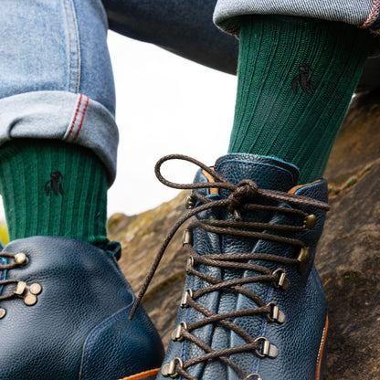 Racing Green Bamboo Boot Socks Socks Swole Panda