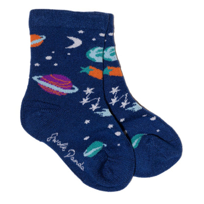 Children's Outer Space Bamboo Socks Socks Swole Panda