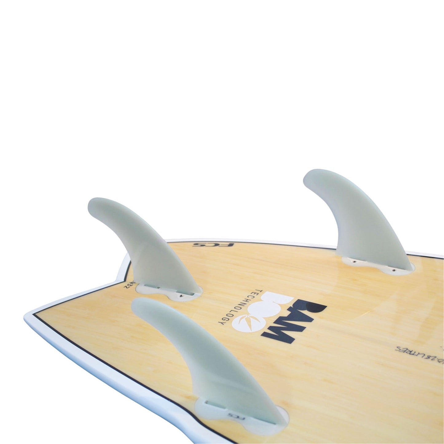 Surfboard Fins Thruster Set (3 Fin) FCS l & FCS ll compatible M5 spec Surfboard Fins Circle One Surf