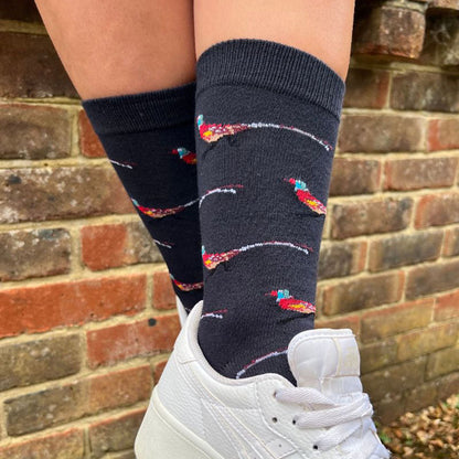 Pheasant Bamboo Socks Socks Swole Panda