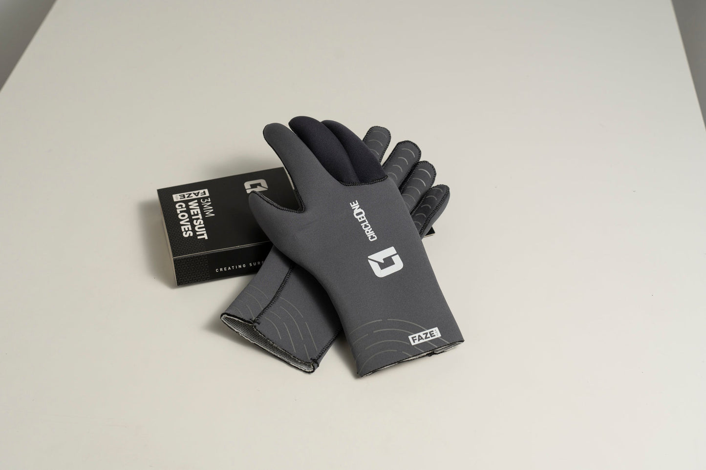 3mm Adult FAZE Wetsuit Glove with Gripflex Wetsuit Gloves Circle One Surf