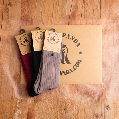 Get fresh pairs of super soft bamboo socks each month. Swole Panda MENS CLASSIC 3 PAIRS