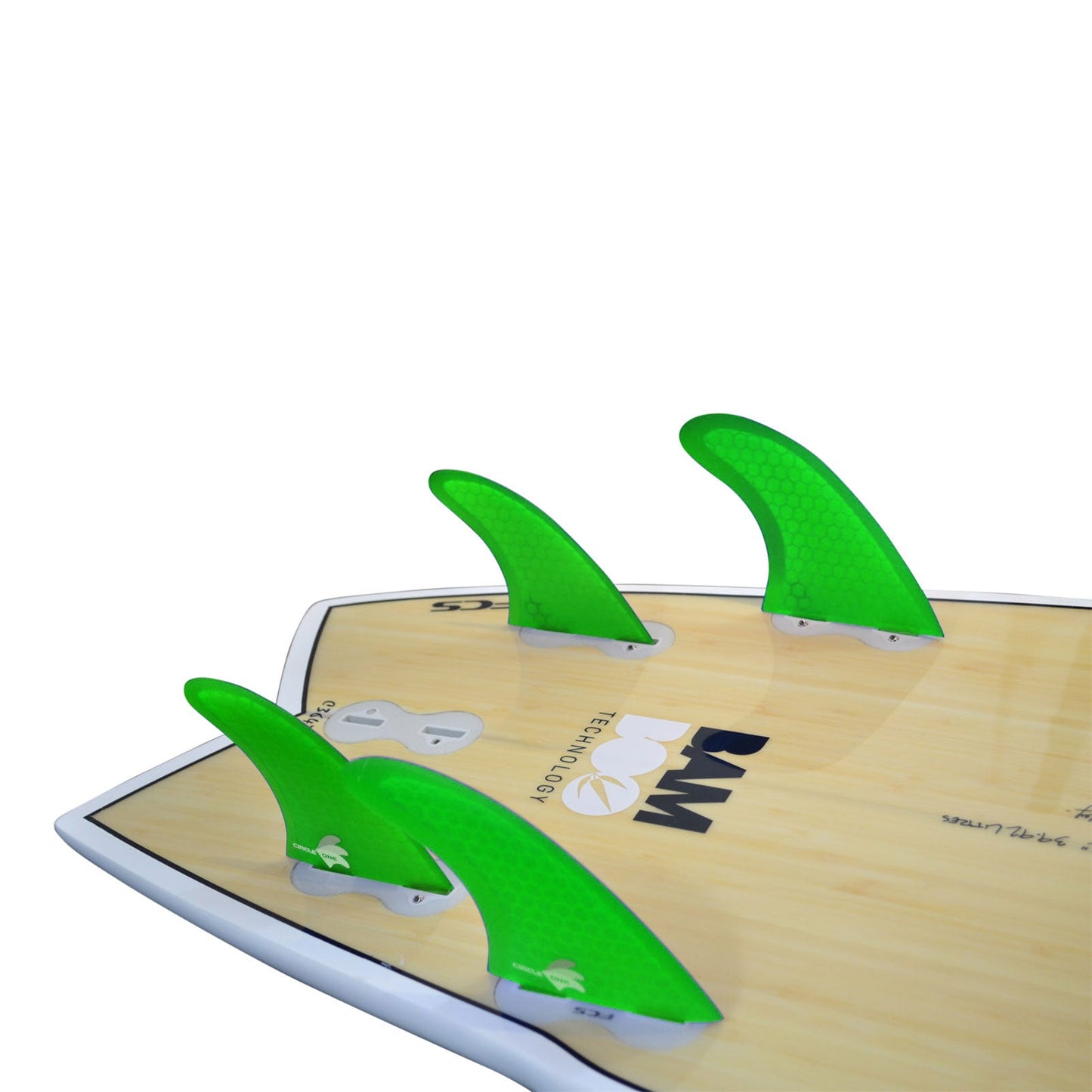 Surfboard Fins Quad Set Honeycomb (4 Fin FCS compatible M5+G-X spec) Surfboard Fins Circle One Surf