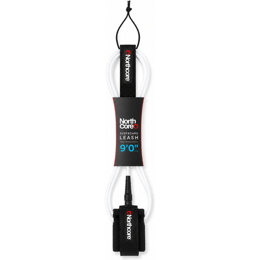 Northcore 9'0 Surfboard Leash White Surf Leash Northcore