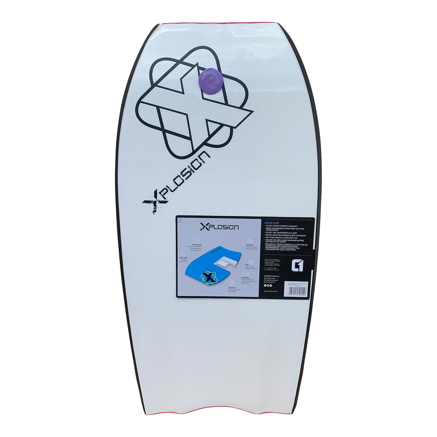 40inch Adult/Kids XPLOSION Series EPS Bodyboard Bodyboard Circle One Surf
