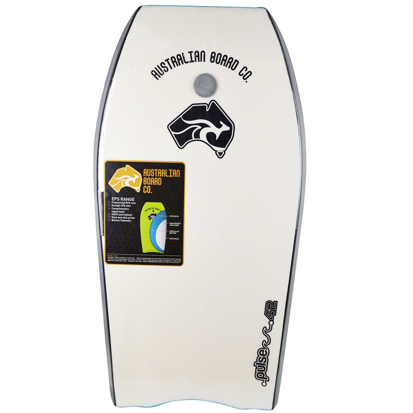 42inch Adult PULSE Series EPS Bodyboard by Australian Board Co Bodyboard Circle One Surf