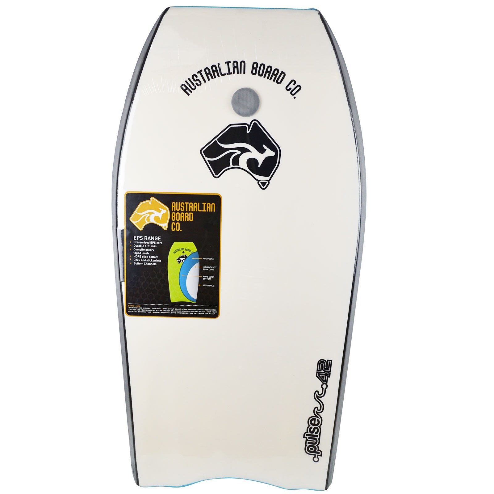 42inch Adult PULSE Series EPS Bodyboard by Australian Board Co Bodyboard Circle One Surf