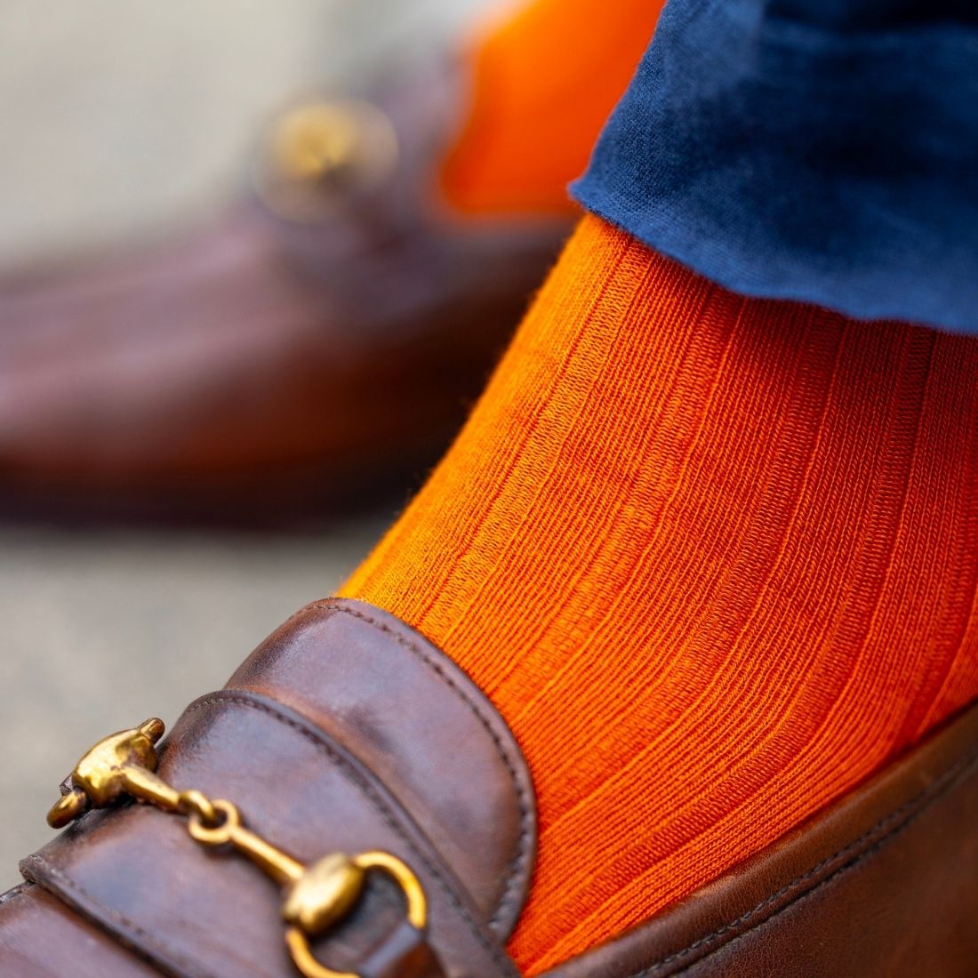 Burnt Orange Bamboo Socks Socks Swole Panda