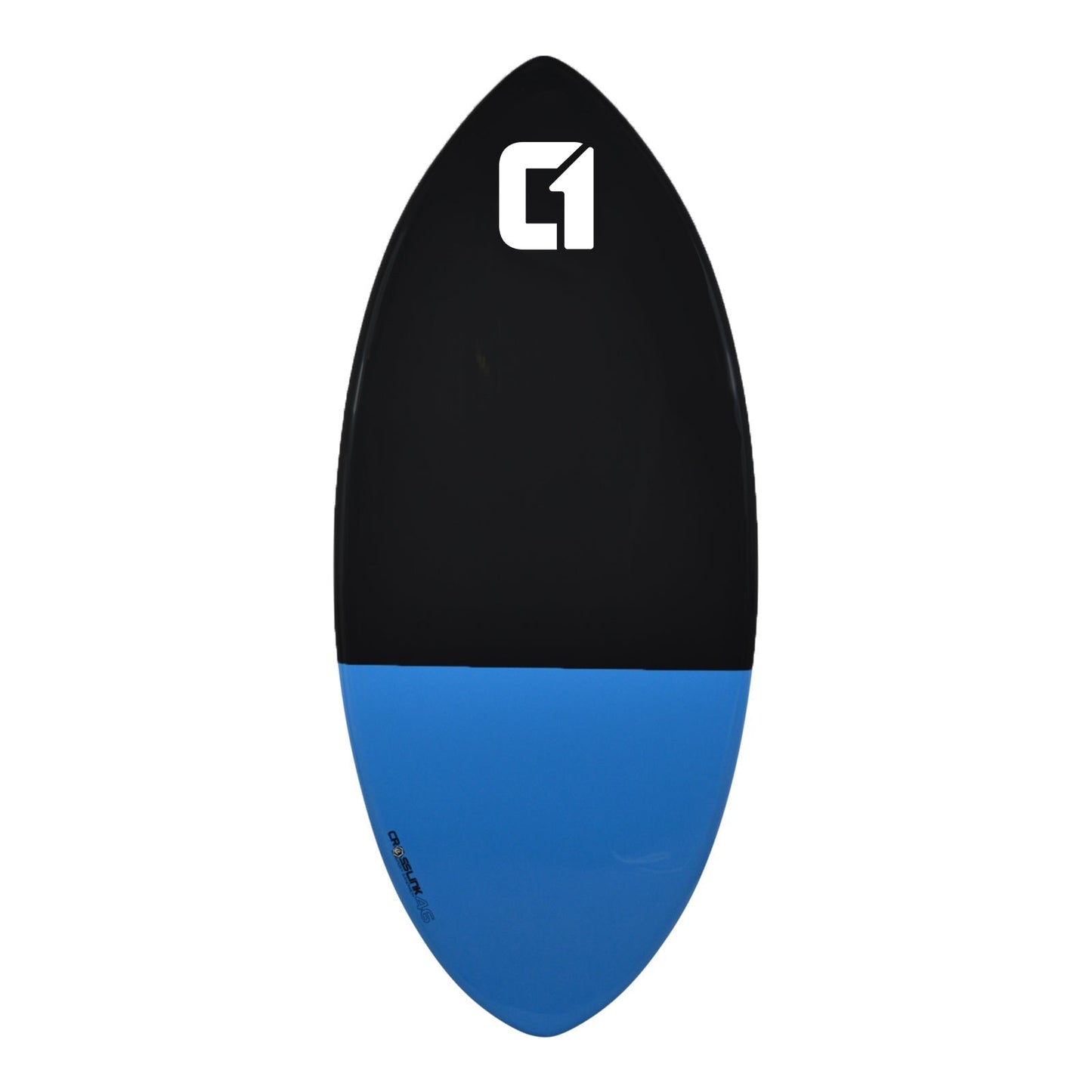 46inch Epoxy Fibreglass Skimboard Epoxy Skimboard Circle One Surf Blue