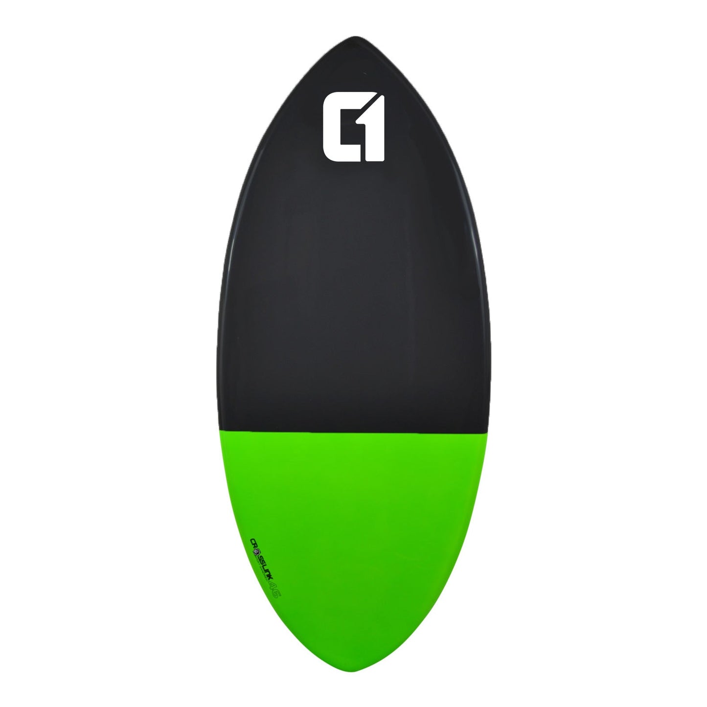 46inch Epoxy Fibreglass Skimboard Epoxy Skimboard Circle One Surf Green