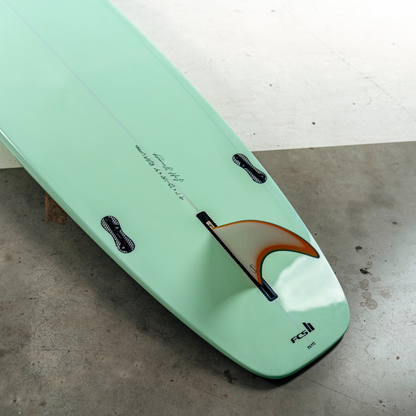 9' 1 Heritage Square Tail Retro Longboard Gloss Tint Longboard Circle One Surf