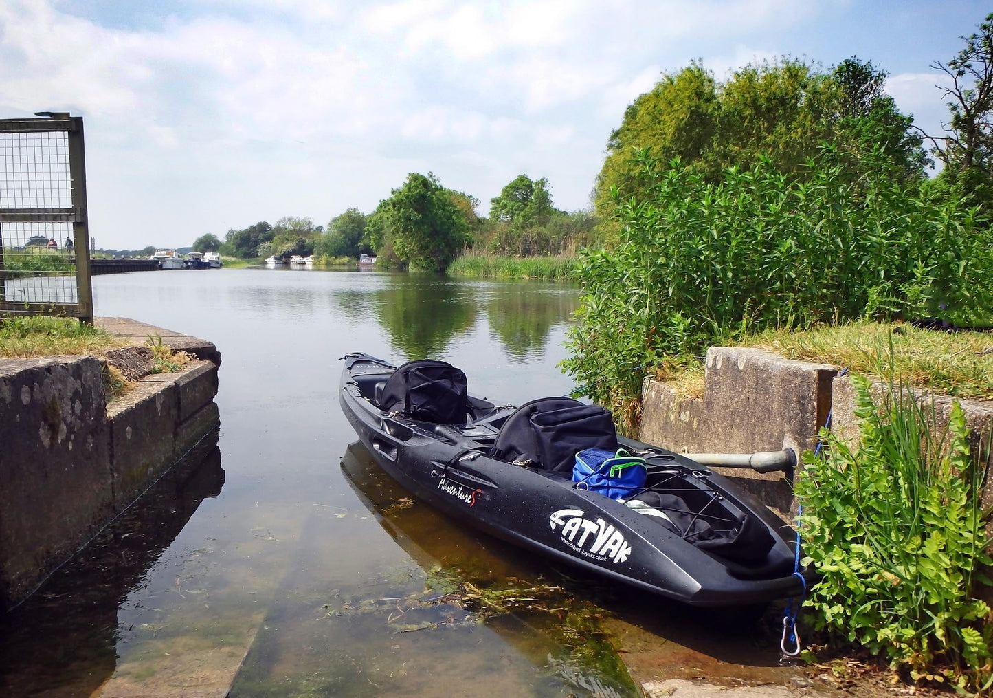 Mahee Eco Tandem Kayak | 100% Ocean Plastic | Black | Stable & Durable Sit-on-Top Kayak Fatyak Kayaks