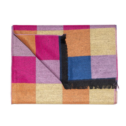 Bright Check Bamboo Scarf Scarves Swole Panda