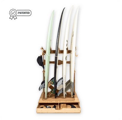 The Spirit Rack - 4 boards surfboard stand Vissla