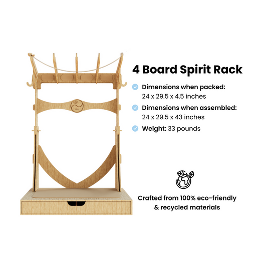 The Spirit Rack - 4 boards surfboard stand Vissla