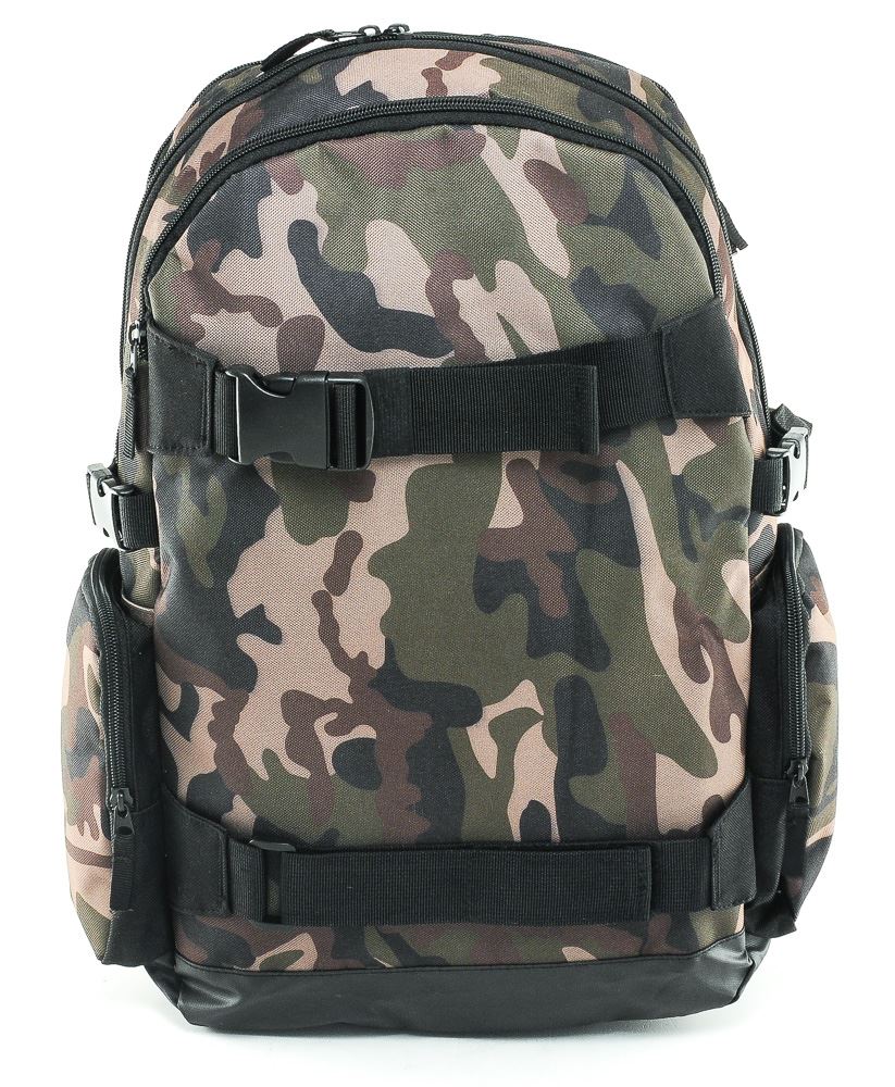 Venom Skateboards PRO Backpack with Skate Carrier - Camo bag Venom Skateboards
