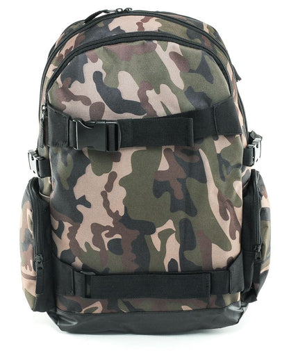 Venom Skateboards PRO Backpack with Skate Carrier - Camo bag Venom Skateboards