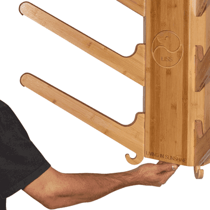 The Sun rack - Living in sunshine - 3 boards surfboard stand Vissla