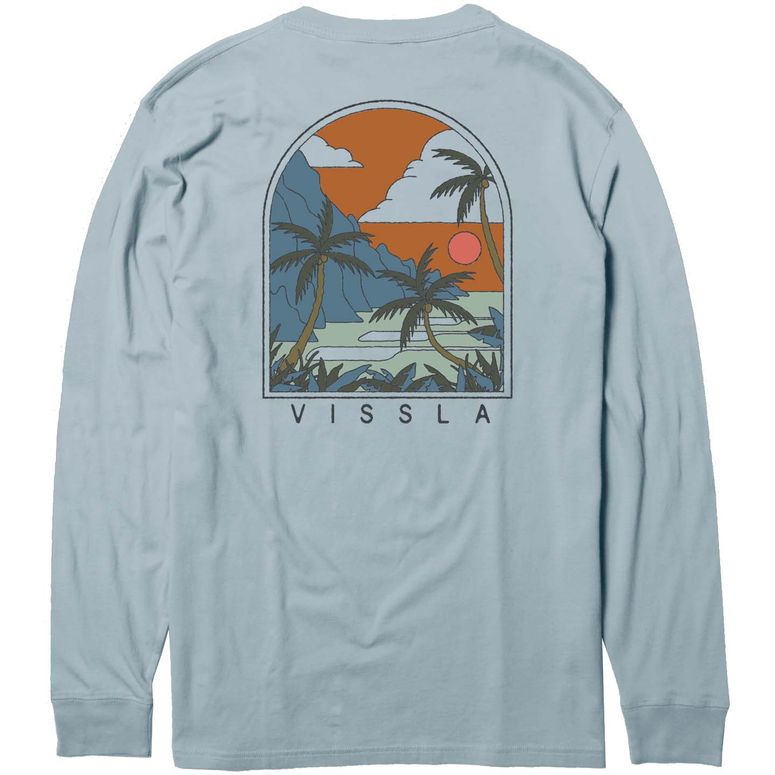 Vissla Bluffs LS PKT Tee long sleeve tee shirt Vissla