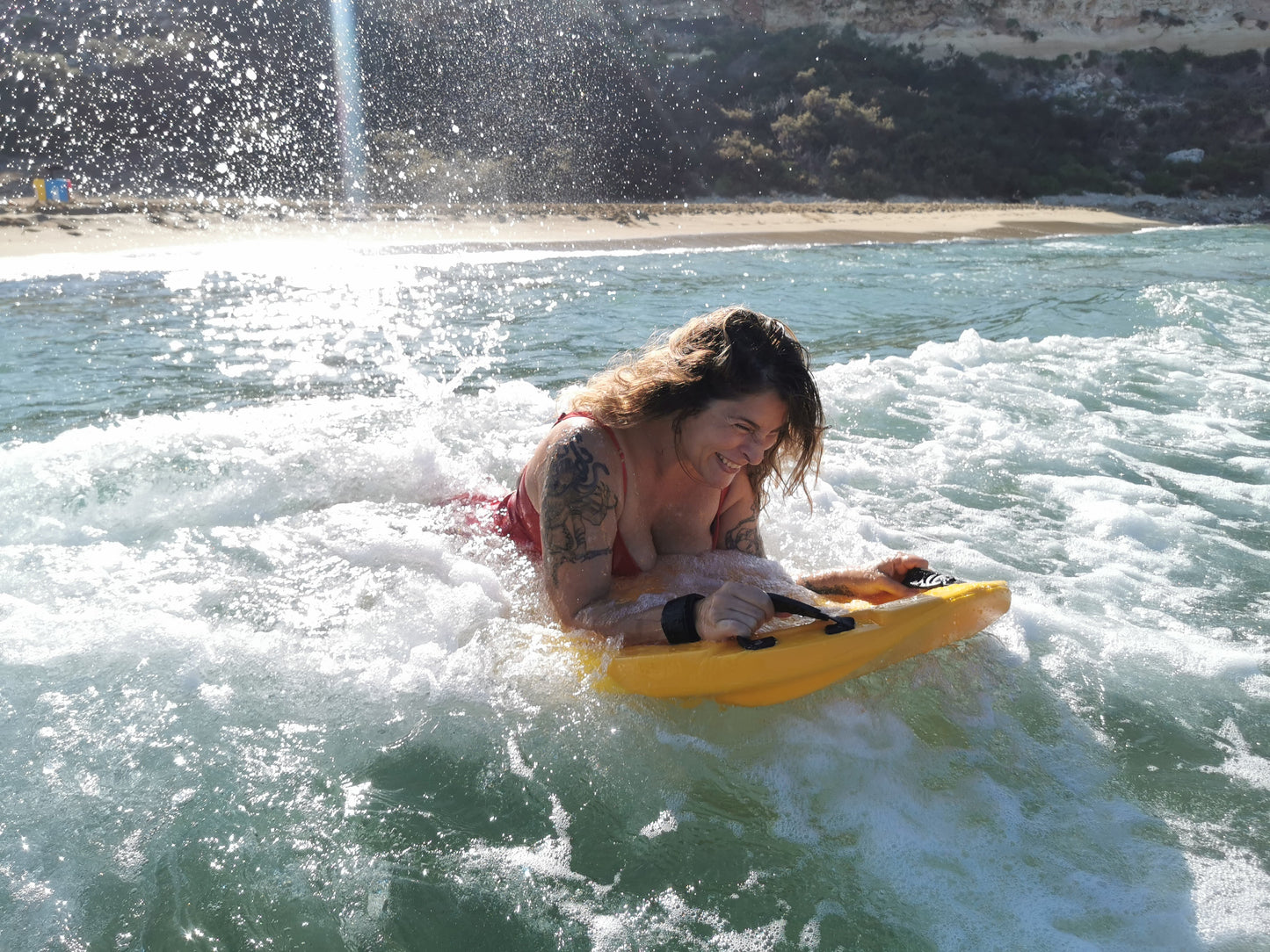 Hönö Bodyboard | Plastic Neutral | Yellow | Wave Ready