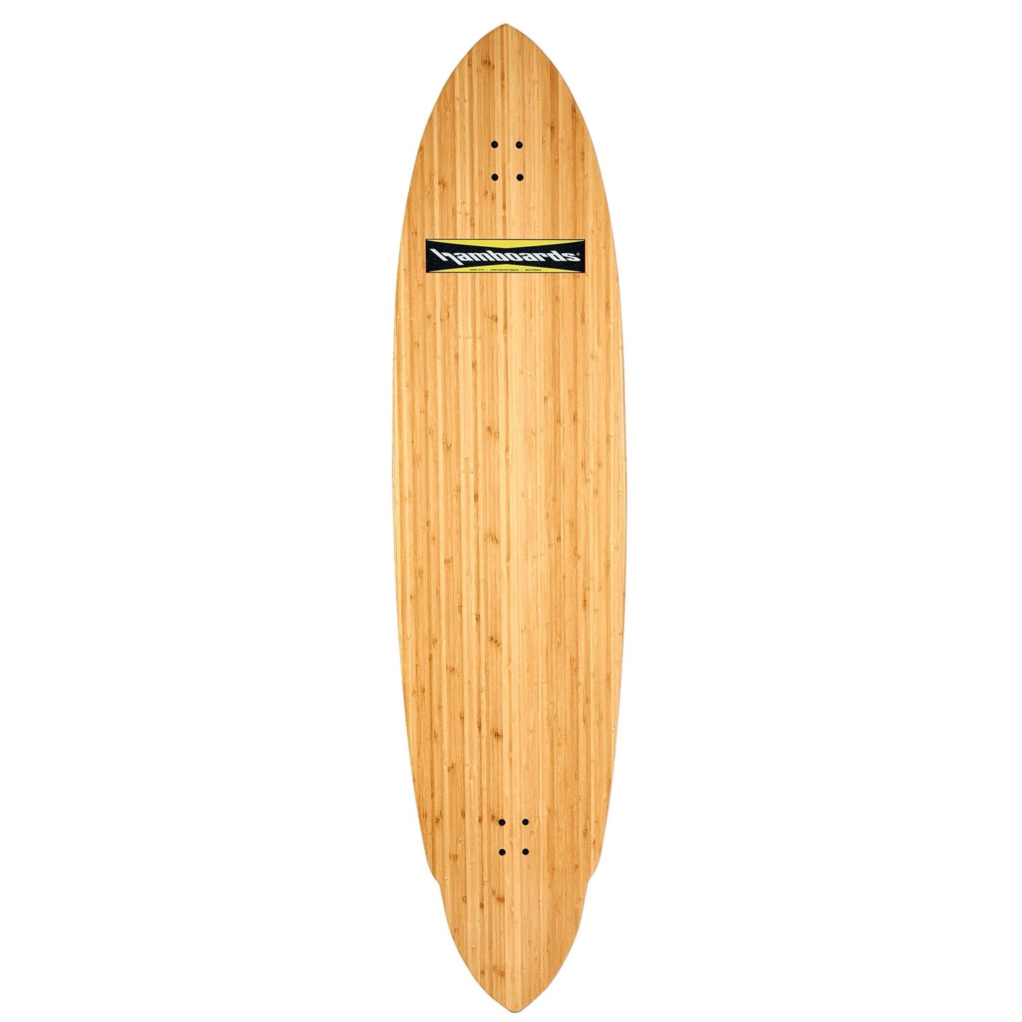 Hamboards - 5'7'' The Pinger - Bamboo - Deck Only Skateboards Hamboards
