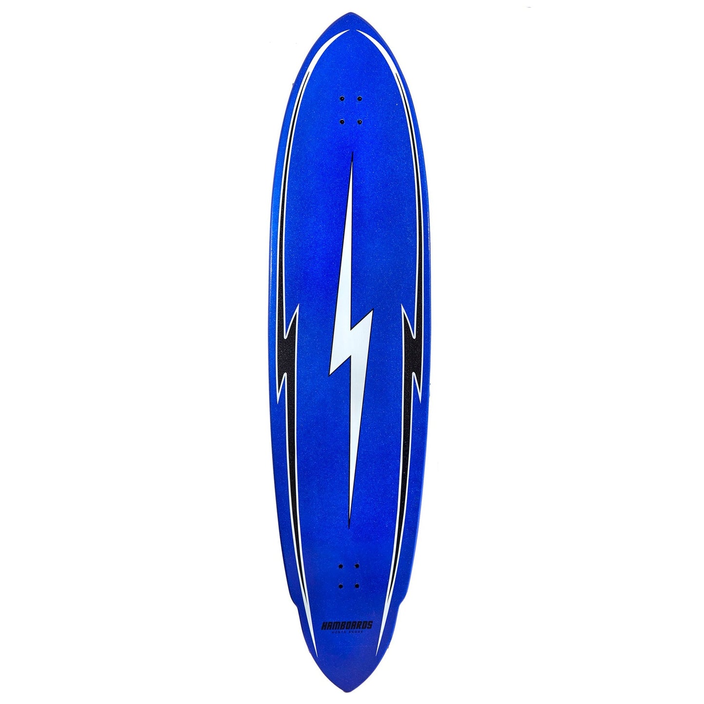 Hamboards - 5'7'' The Pinger - North Shore Blue - Deck Only Skateboards Hamboards