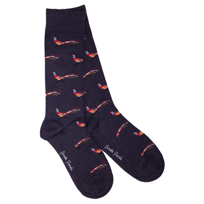 Pheasant Bamboo Socks (Comfort Cuff) Socks Swole Panda UK 4-7 (US 5-7.5 / EU 37-40)
