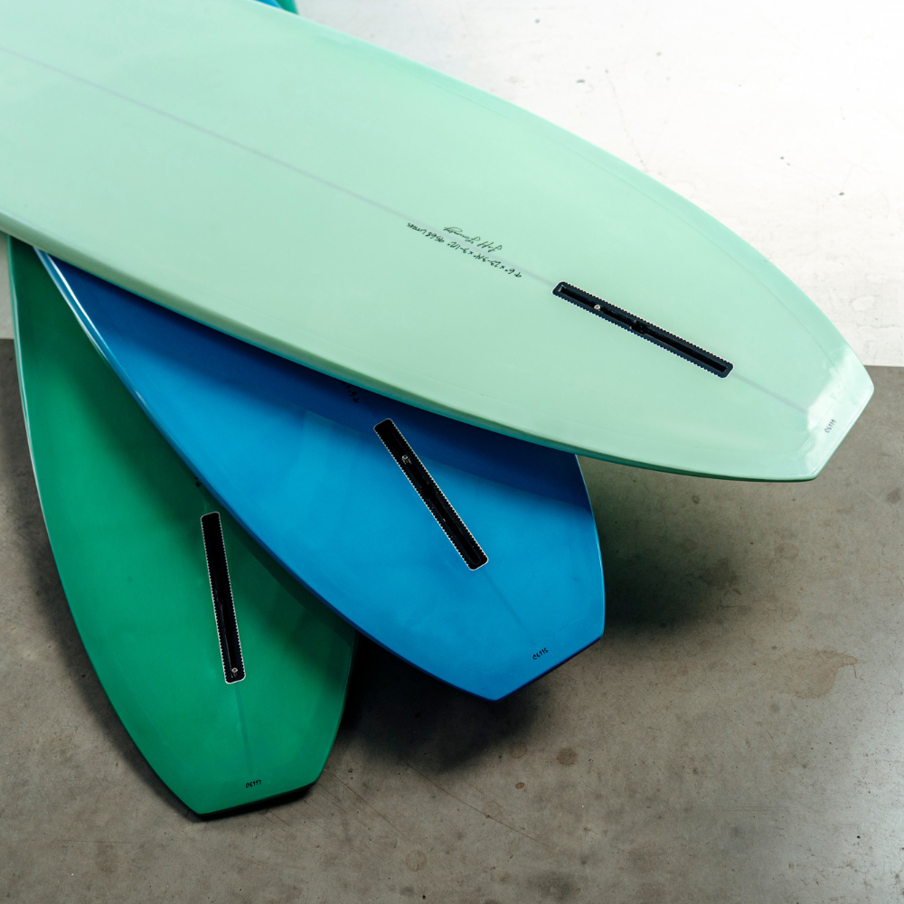 9' 6 Heritage Retro Classic Noserider Longboard Gloss Tint Longboard Circle One Surf