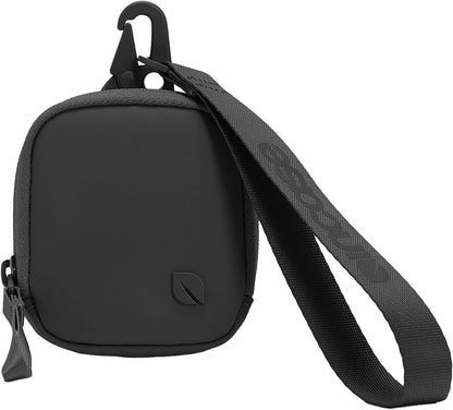 INCASE A.R.C. Compact Pouch with ReSpun 100% Recycled Polyester - Black bag INCASE