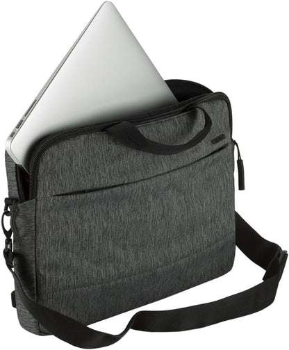 INCASE City Brief 16" Laptop Bag - Heather Black/Gunmetal bag INCASE