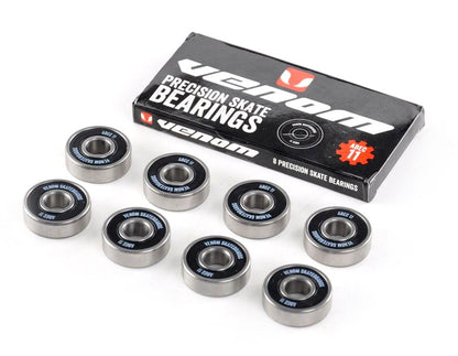 Venom Abec 11 Skateboard Bearings Bearings Venom Skateboards