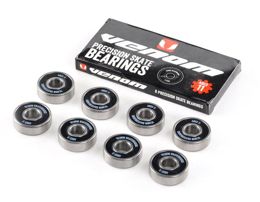 Venom Abec 11 Skateboard Bearings Bearings Venom Skateboards