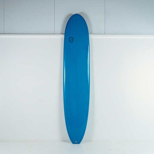 9' 6 Heritage Retro Classic Noserider Longboard Gloss Tint Longboard Circle One Surf Sky Blue