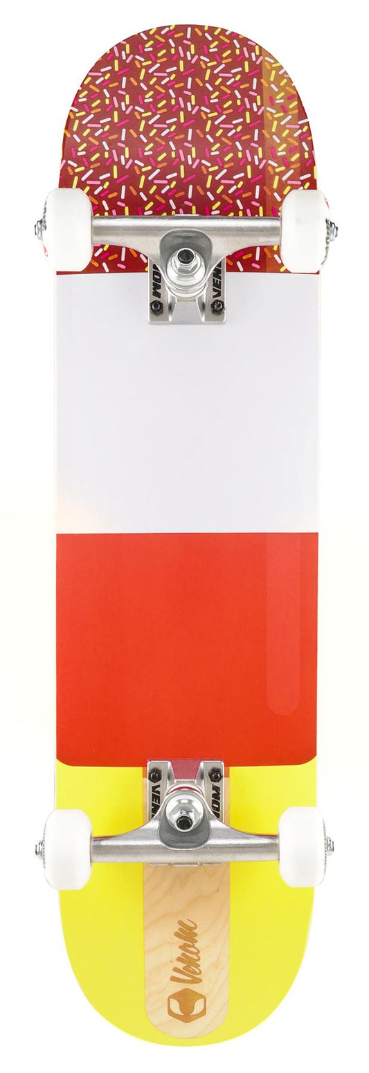 Venom Junior Complete Skateboard - Ice Lolly - 7.25" Complete Venom Skateboards