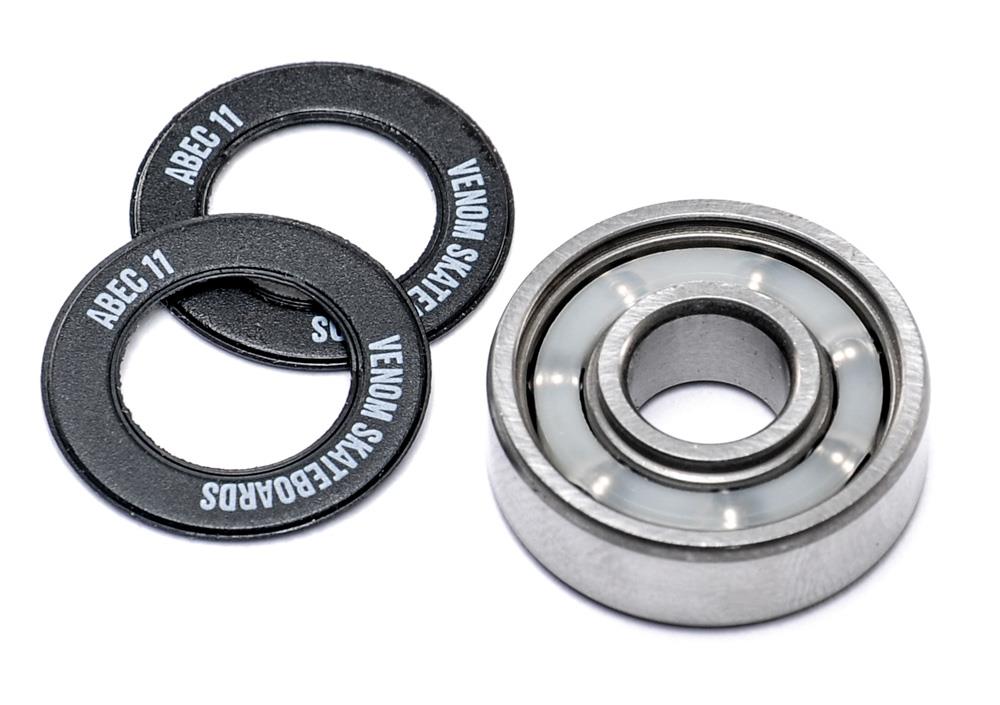 Venom Abec 11 Skateboard Bearings Bearings Venom Skateboards