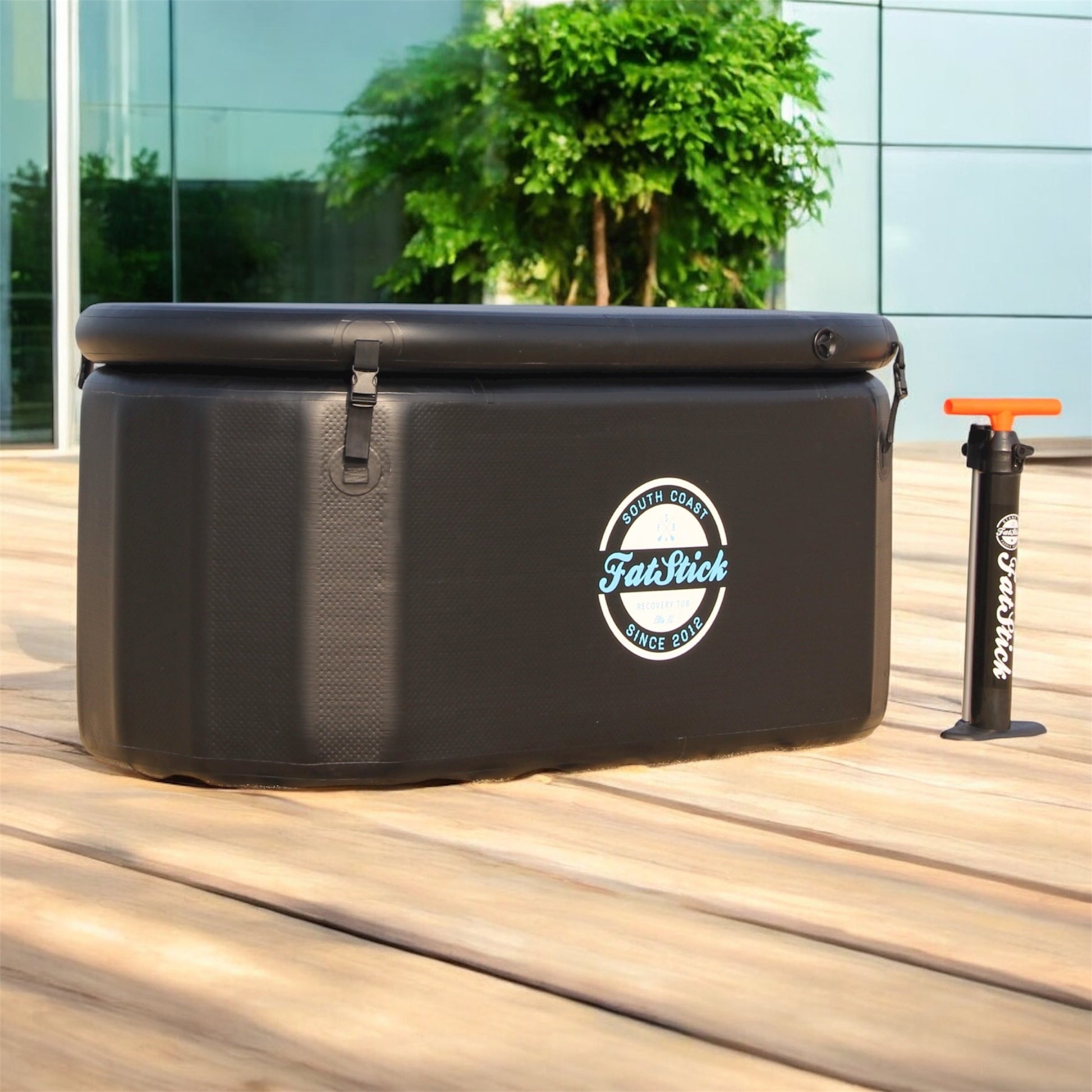 Pro Cold Water Therapy Plunge Tub | Ice Bath | Drop Stitch | XL FatStick Boards XL Elite Drop Stitch Tub