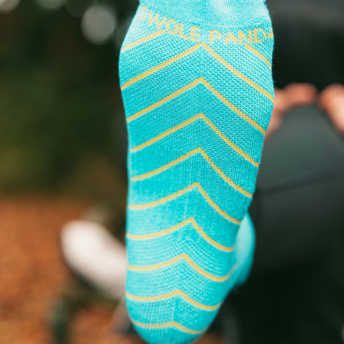 Blue Performance Trainer Socks Socks Swole Panda