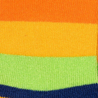 Rainbow Stripe Matching Bamboo Socks (Adult & Child) Socks Swole Panda