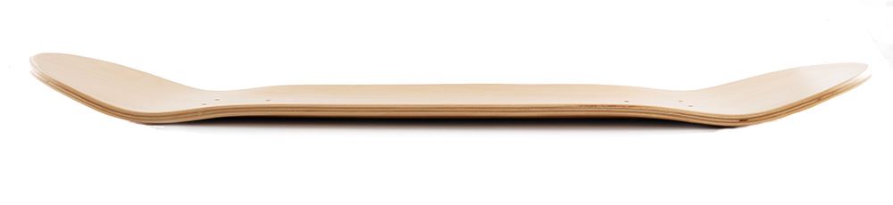Venom Blank Skateboard Deck - Natural - 7.75" to 8.5" Deck Venom Skateboards