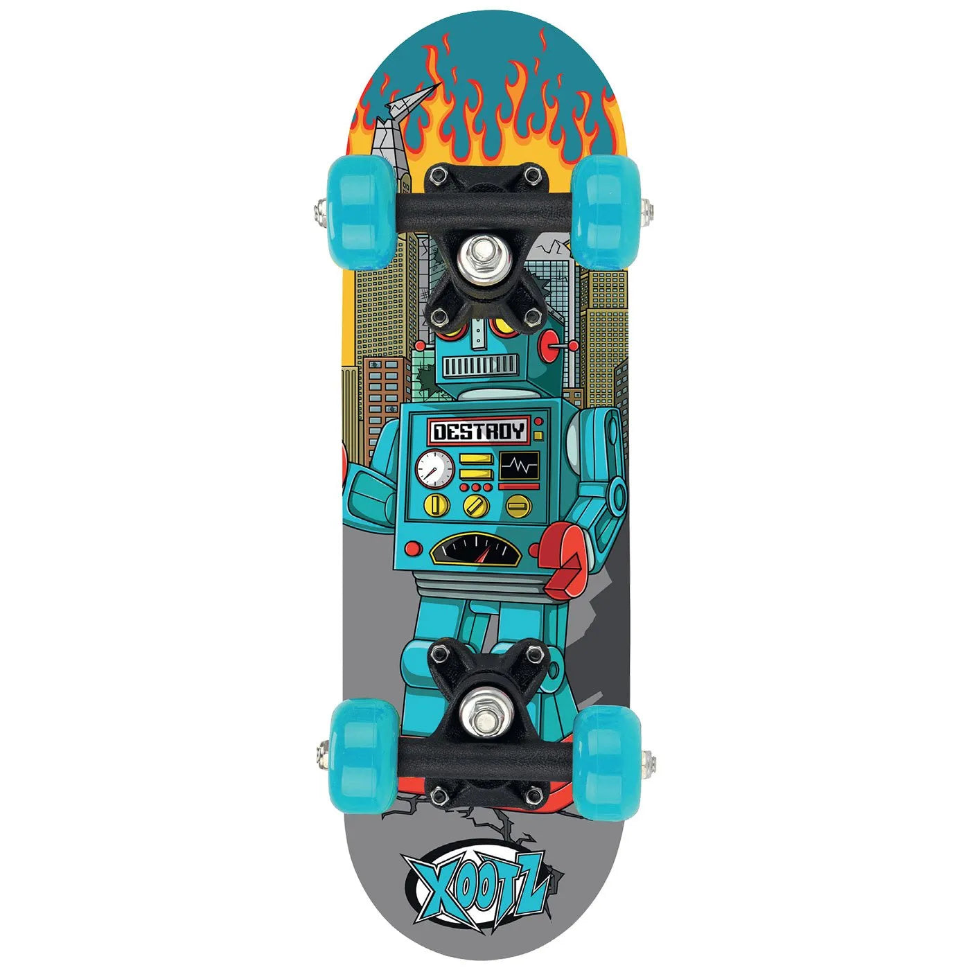 Xootz Mini Skateboard 17" Skateboards Xootz Blue