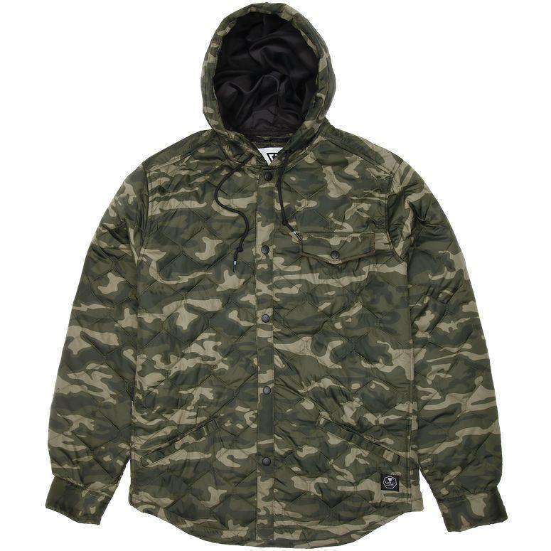 Vissla Cronkite camo hooded jacket jacket Vissla