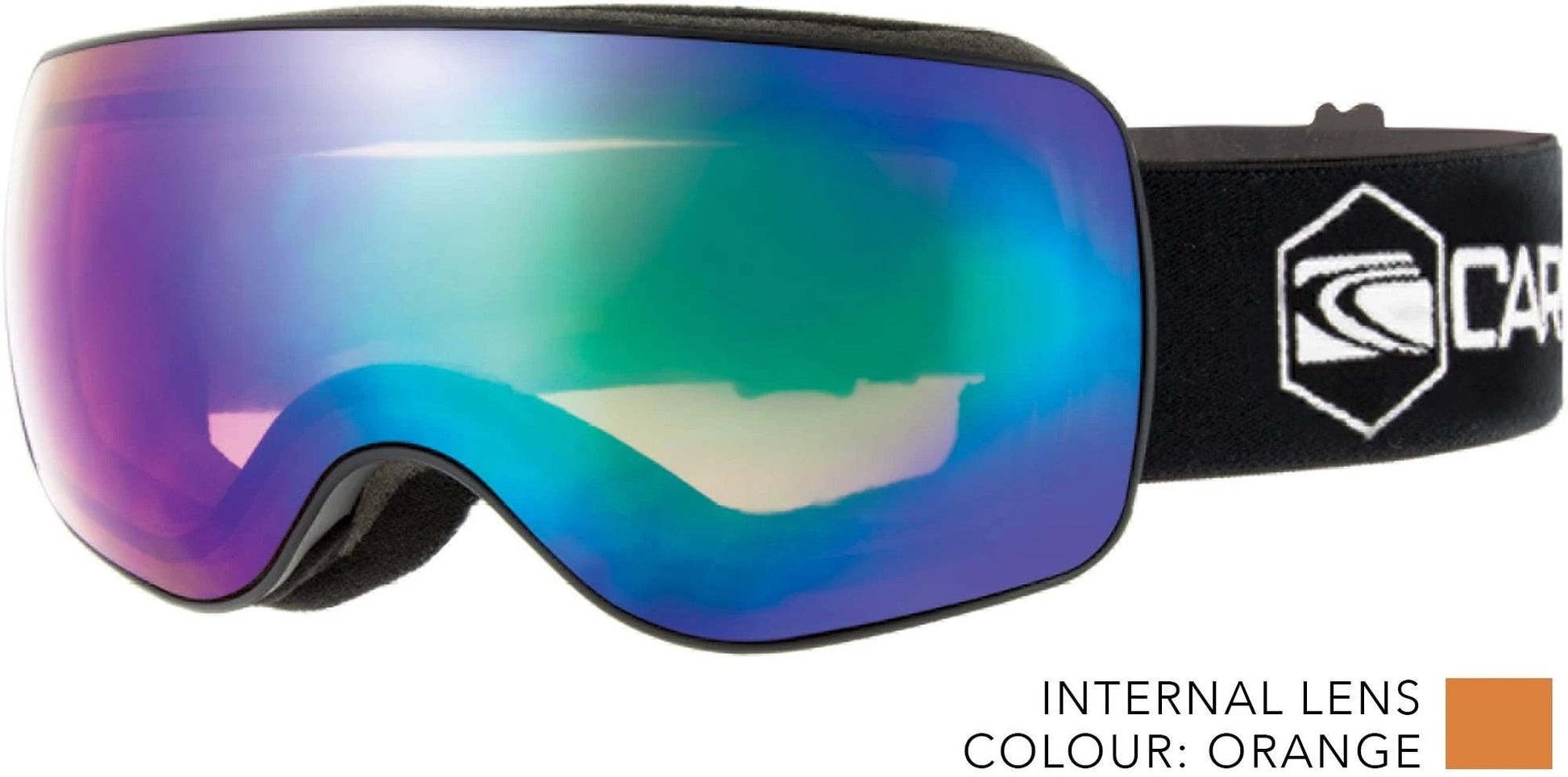 Carve RUSH snow goggle goggles Carve Matt black / silver S
