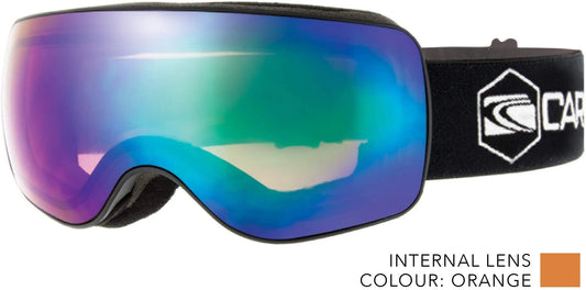 Carve RUSH snow goggle goggles Carve Matt black / silver S