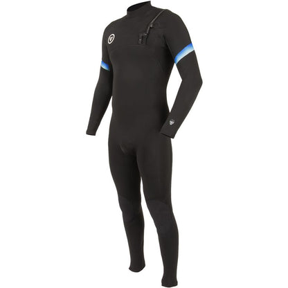 Vissla 7 Seas 4-3 Raditude Full Chest Zip 7 seas wetsuit Vissla black heather MS