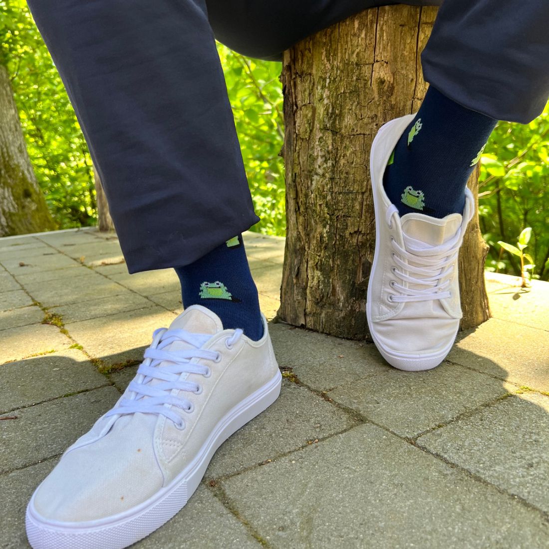 Frog Bamboo Socks Socks Swole Panda