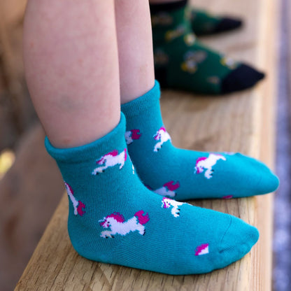 Children's Unicorn Bamboo Socks Socks Swole Panda