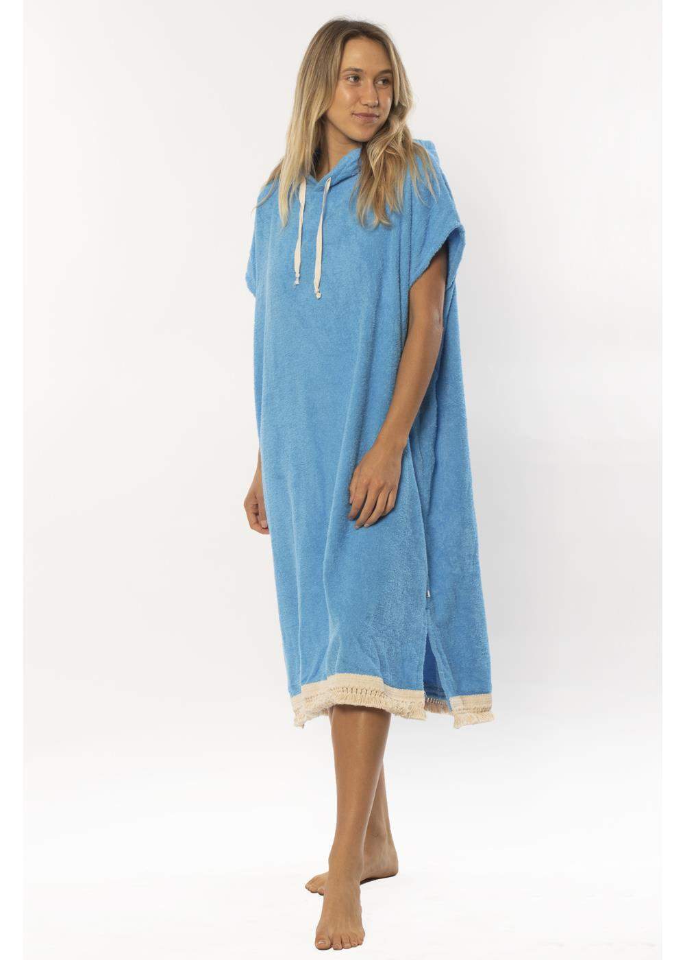 Sisstrevolution Playa Hooded Towel poncho Sisstrevolution Ocean One size