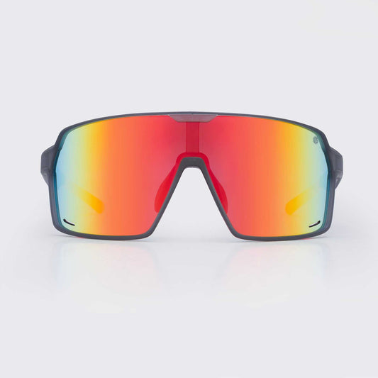 RESCUE - Wrap Around Eyewear For Sports - Red Mirror Sunglasses Union Of Surf