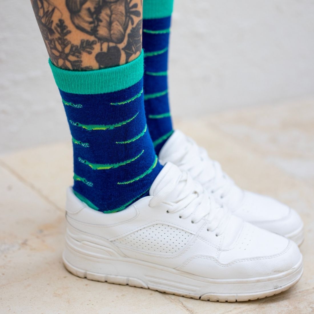 Crocodile Bamboo Socks Socks Swole Panda